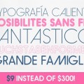 Best Deal: Hiruko, Japanese Inspired Font Family - only $9!