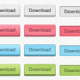 35 Gorgeous Free Web Buttons PSD