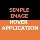 Simple Image Hover Application