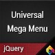 Universal Responsive Mega Menu