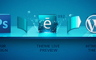 Giveaway Divine Elemente PSD to WordPress Adobe Photoshop Plugin