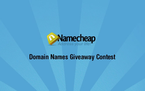 Giveaway 3 Top Level Domain Names from Namecheap