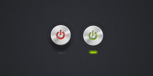Circular Power Buttons