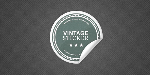 Vintage Sticker