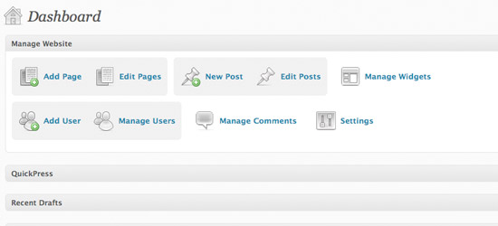 CMS Dashboard