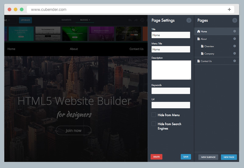 Cubender SEO Friendly