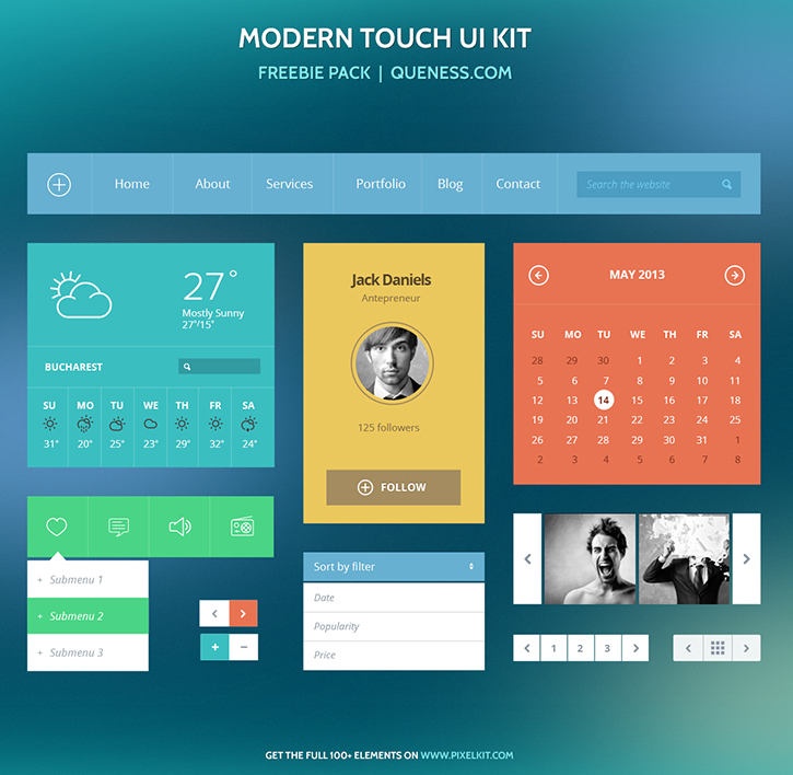 PixelKit Modern Touch