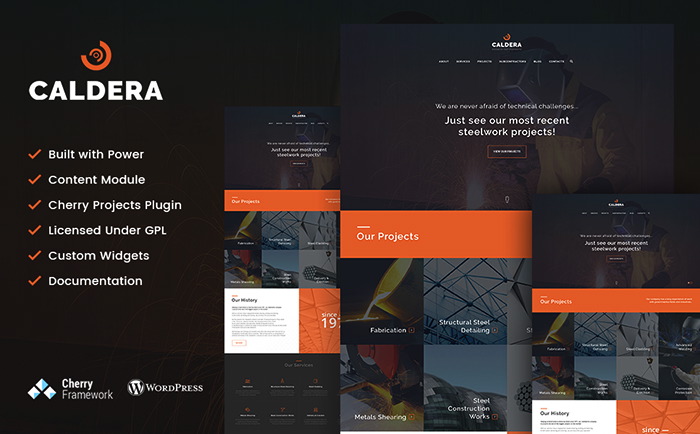 Steelworks WordPress Theme    