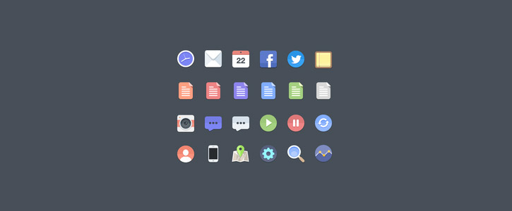 Free Flat Icons by Jan DvoÅ™Ã¡k