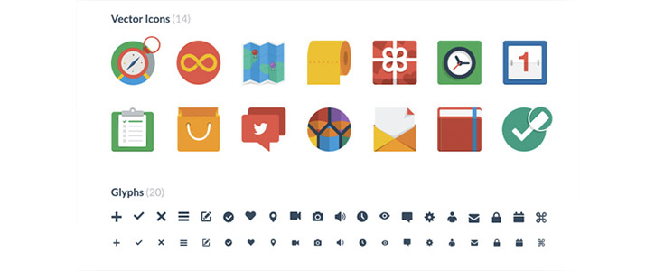 Flat UI Icons by Designmodo