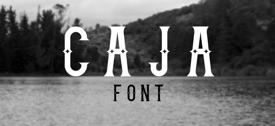 Caja Free Font