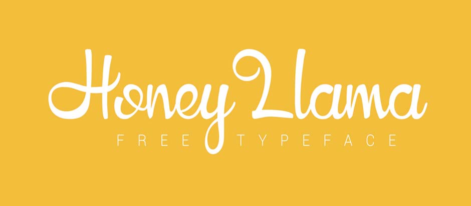 HoneyLlama Free Font