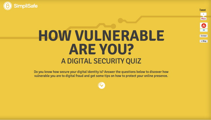 SimpliSafe's Digital Security Quiz