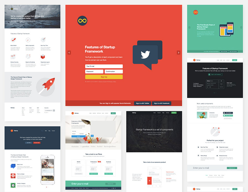 Startup framework design