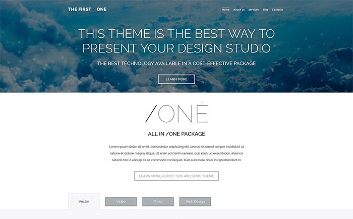 Design Studio Responsive WordPress Theme