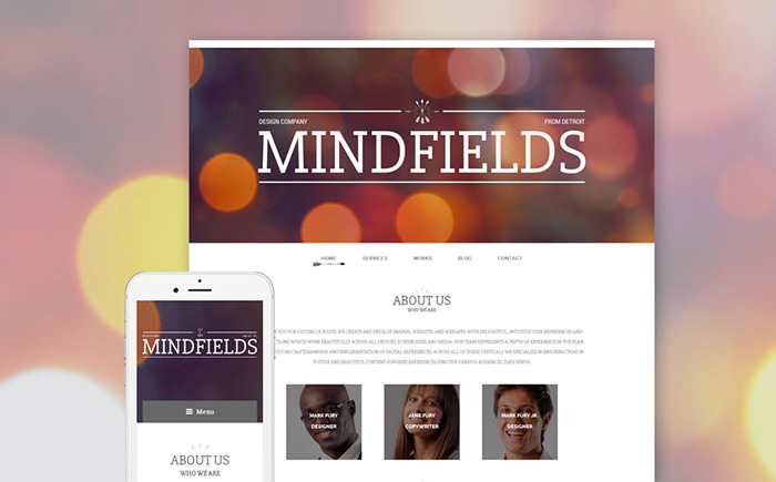Design Company WordPress Theme    